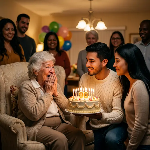 Carmen M., 90 years